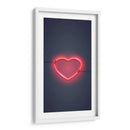 Corazón neón | Cuadro decorativo de Canvas Lab