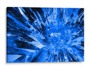 Cristal azul digital | Cuadro decorativo de Canvas Lab