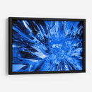 Cristal azul digital | Cuadro decorativo de Canvas Lab