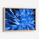 Cristal azul digital | Cuadro decorativo de Canvas Lab
