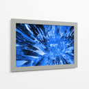 Cristal azul digital | Cuadro decorativo de Canvas Lab