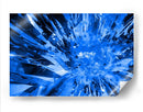 Cristal azul digital | Cuadro decorativo de Canvas Lab