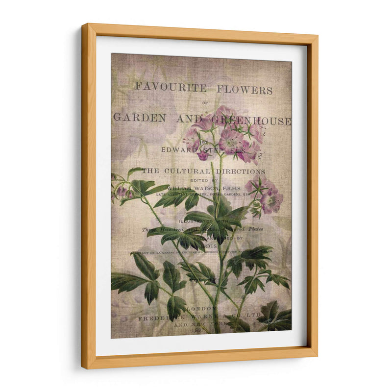 Flores Favoritas Iv - John Butler | Cuadro decorativo de Canvas Lab