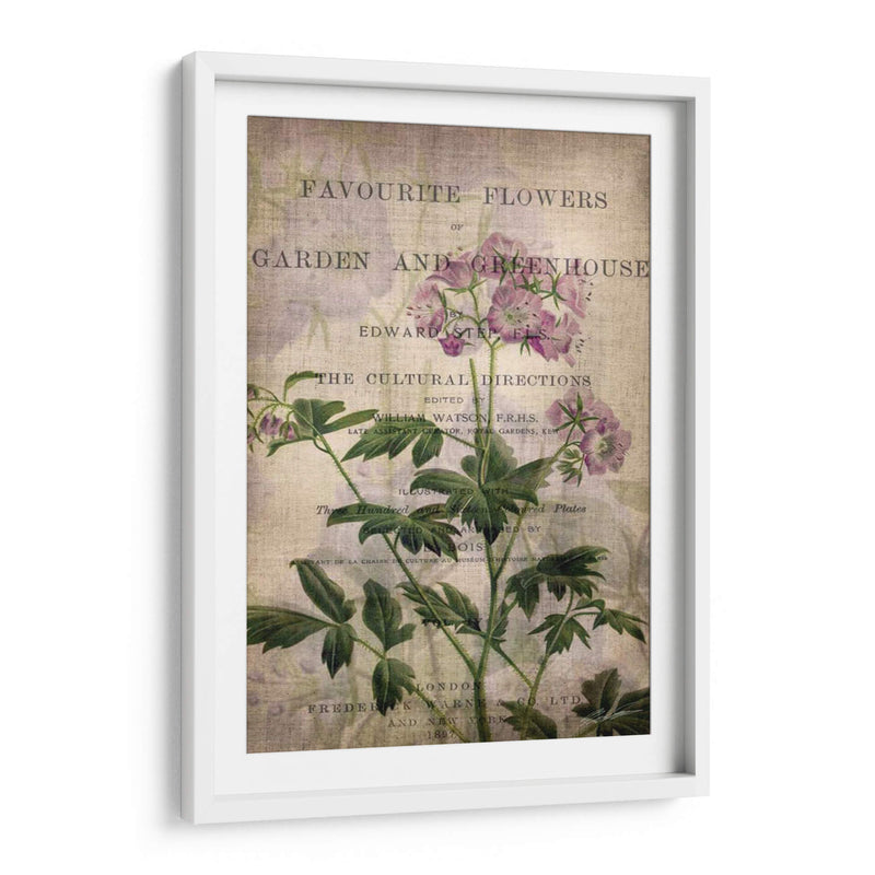 Flores Favoritas Iv - John Butler | Cuadro decorativo de Canvas Lab