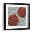Woodblock Dahlias I - Grace Popp | Cuadro decorativo de Canvas Lab