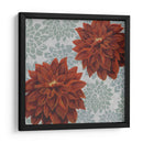 Woodblock Dahlias I - Grace Popp | Cuadro decorativo de Canvas Lab