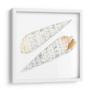 Conchas De Acuarela Ix - Megan Meagher | Cuadro decorativo de Canvas Lab