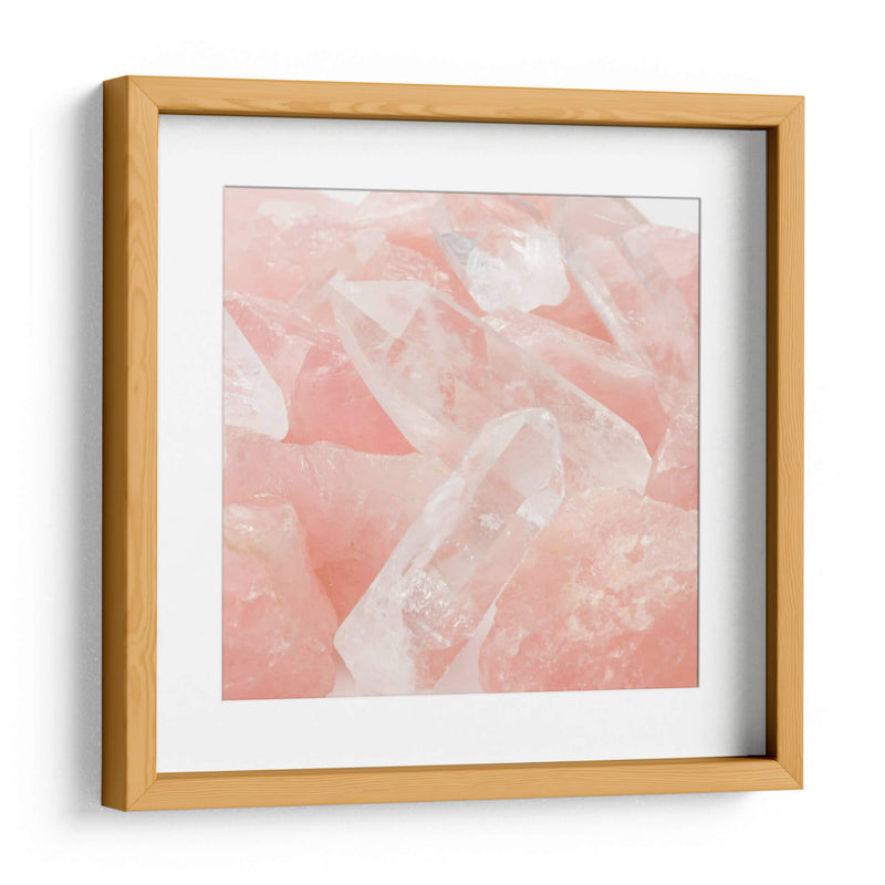 Detalle de cuarzo rosa | Cuadro decorativo de Canvas Lab