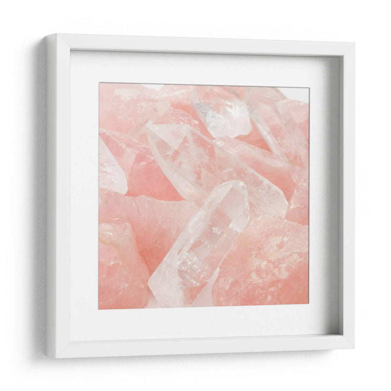 Detalle de cuarzo rosa | Cuadro decorativo de Canvas Lab