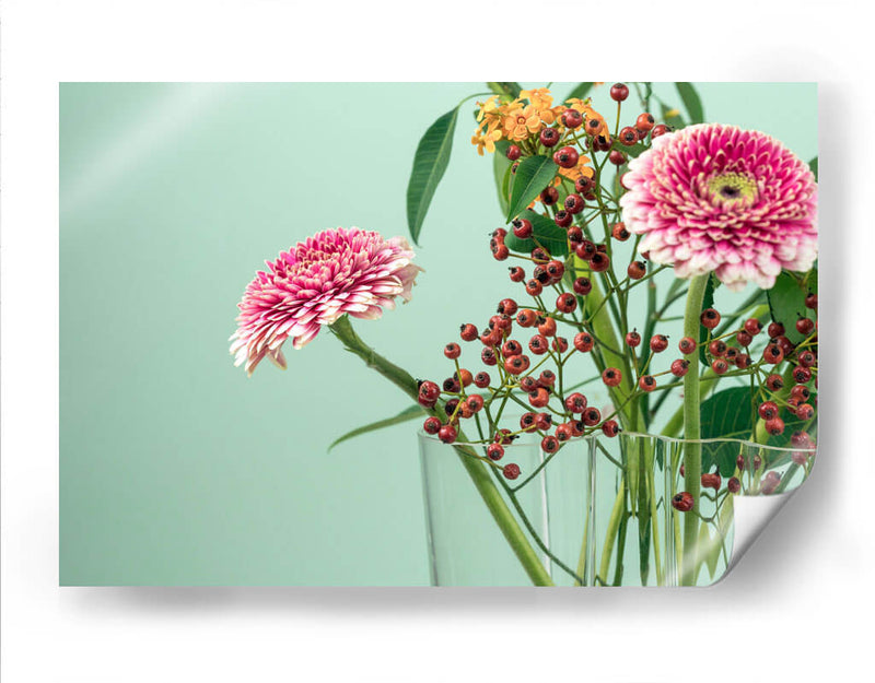 Detalle de florero feliz | Cuadro decorativo de Canvas Lab