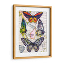 Mapa De Mariposa Iv - John Butler | Cuadro decorativo de Canvas Lab