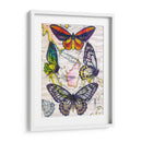 Mapa De Mariposa Iv - John Butler | Cuadro decorativo de Canvas Lab