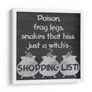 Pizarra Espeluznante Iii - Grace Popp | Cuadro decorativo de Canvas Lab