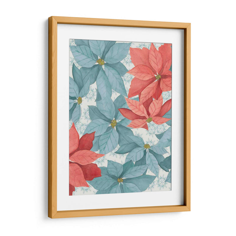 Poinsettia De Navidad I - Grace Popp | Cuadro decorativo de Canvas Lab