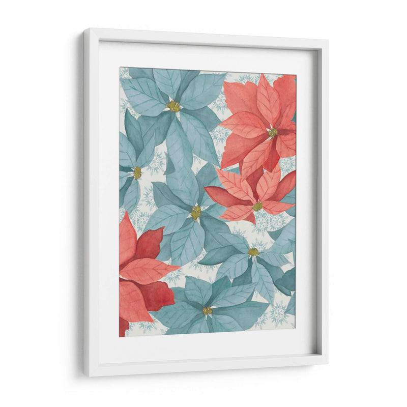 Poinsettia De Navidad I - Grace Popp | Cuadro decorativo de Canvas Lab