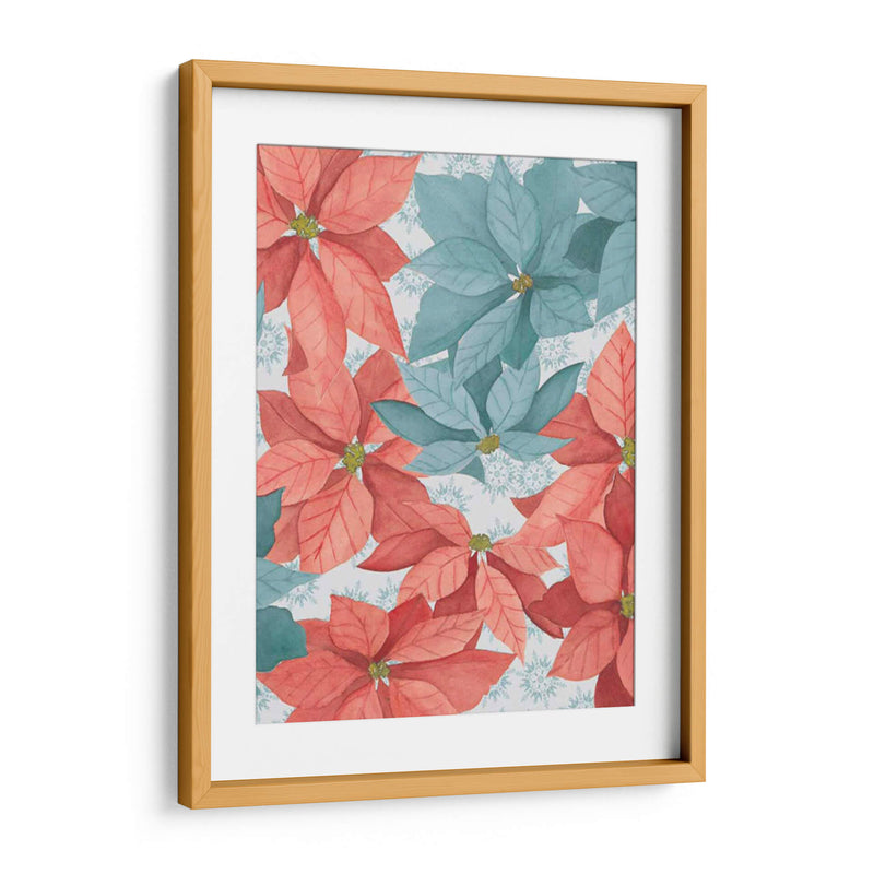 Poinsettia De Navidad Ii - Grace Popp | Cuadro decorativo de Canvas Lab