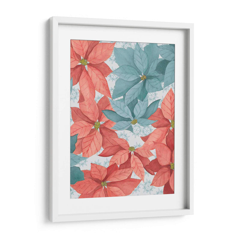 Poinsettia De Navidad Ii - Grace Popp | Cuadro decorativo de Canvas Lab