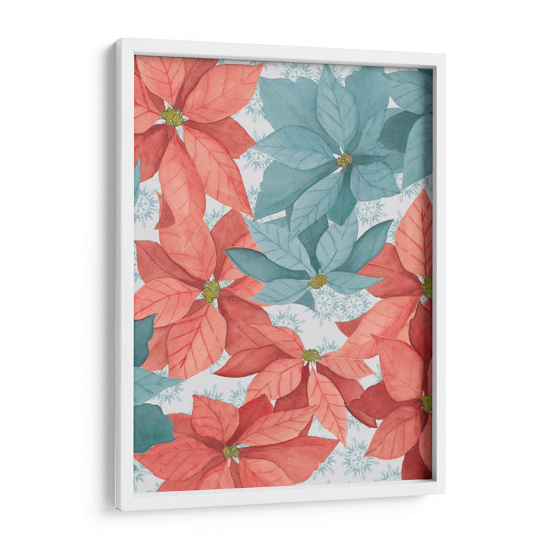 Poinsettia De Navidad Ii - Grace Popp | Cuadro decorativo de Canvas Lab