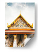 Detalle Wat Pha Kaew | Cuadro decorativo de Canvas Lab