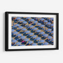 Día de playa con sombrillas | Cuadro decorativo de Canvas Lab