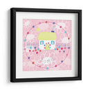 Cadenita X - Ali Benyon | Cuadro decorativo de Canvas Lab