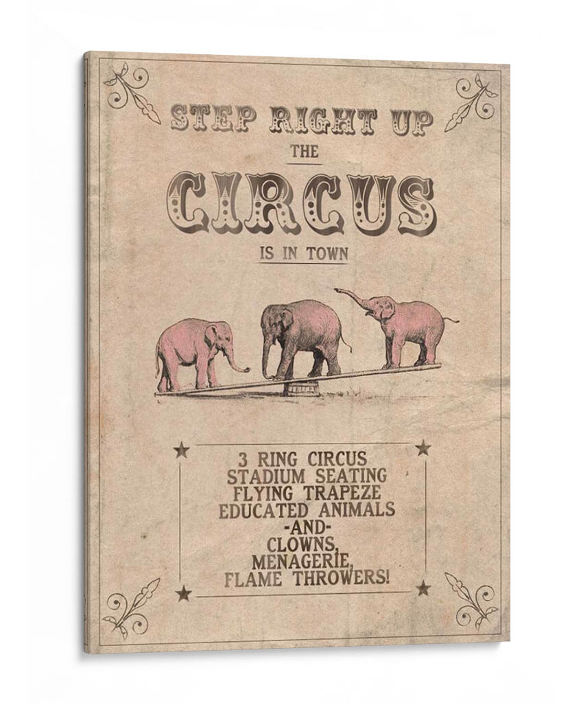 Circo Vintage I - Grace Popp | Cuadro decorativo de Canvas Lab