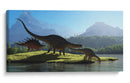 Dinos en el lago | Cuadro decorativo de Canvas Lab