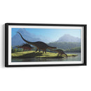 Dinos en el lago | Cuadro decorativo de Canvas Lab