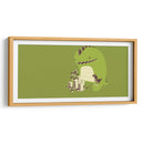 Dino jugando | Cuadro decorativo de Canvas Lab