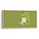 Dino jugando | Cuadro decorativo de Canvas Lab