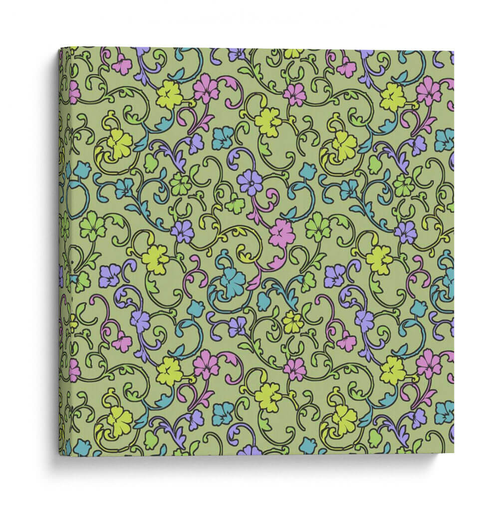 Vintage Calico Iv - Katia Hoffman | Cuadro decorativo de Canvas Lab