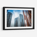 Edificios curveados | Cuadro decorativo de Canvas Lab