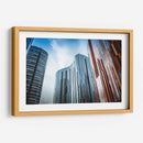 Edificios curveados | Cuadro decorativo de Canvas Lab