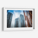 Edificios curveados | Cuadro decorativo de Canvas Lab