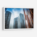 Edificios curveados | Cuadro decorativo de Canvas Lab