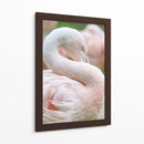 Flamingo rosa pastel | Cuadro decorativo de Canvas Lab