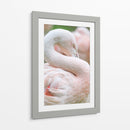 Flamingo rosa pastel | Cuadro decorativo de Canvas Lab