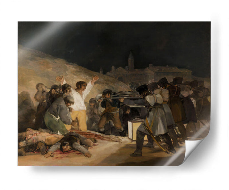 El 3 de mayo en Madrid - Francisco de Goya | Cuadro decorativo de Canvas Lab