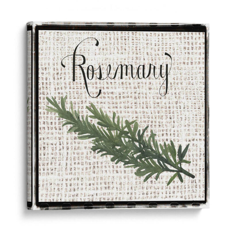 Arpillera Hierbas I - Grace Popp | Cuadro decorativo de Canvas Lab