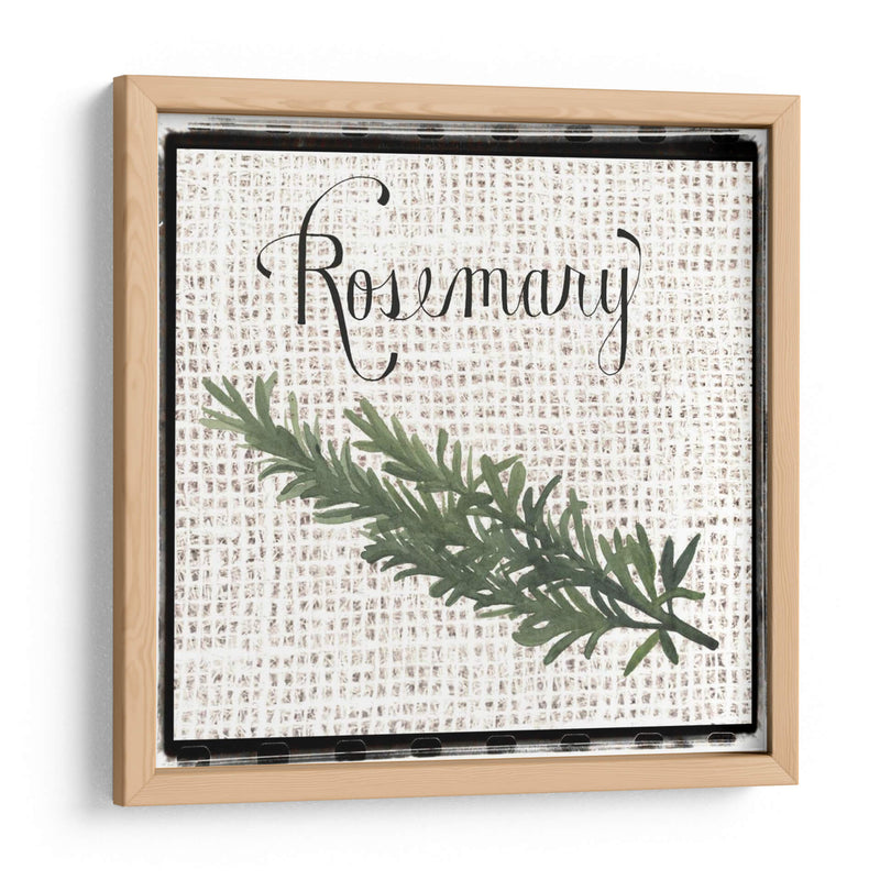 Arpillera Hierbas I - Grace Popp | Cuadro decorativo de Canvas Lab