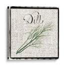 Arpillera Hierbas Iii - Grace Popp | Cuadro decorativo de Canvas Lab