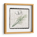 Arpillera Hierbas Iii - Grace Popp | Cuadro decorativo de Canvas Lab