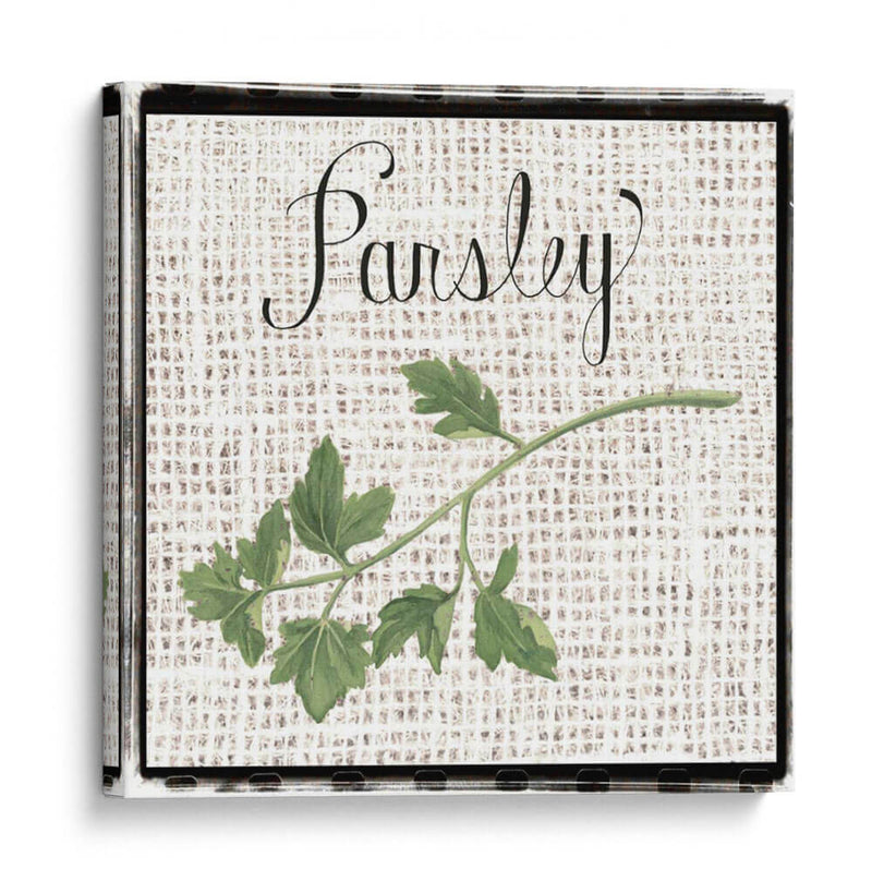 Arpillera Hierbas Iv - Grace Popp | Cuadro decorativo de Canvas Lab