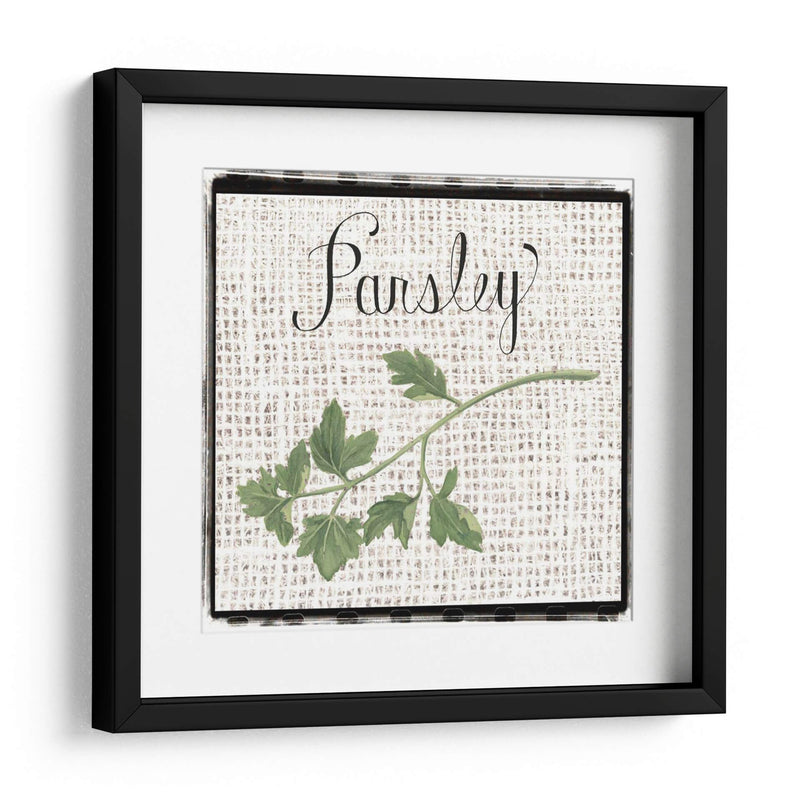 Arpillera Hierbas Iv - Grace Popp | Cuadro decorativo de Canvas Lab