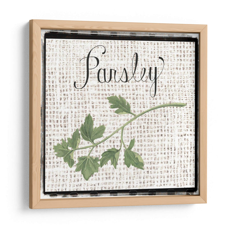 Arpillera Hierbas Iv - Grace Popp | Cuadro decorativo de Canvas Lab