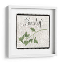 Arpillera Hierbas Iv - Grace Popp | Cuadro decorativo de Canvas Lab