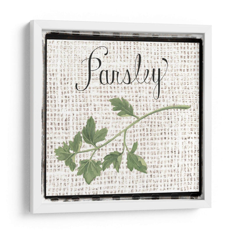 Arpillera Hierbas Iv - Grace Popp | Cuadro decorativo de Canvas Lab