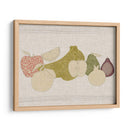 Contorno Frutas Y Verduras I - Vision Studio | Cuadro decorativo de Canvas Lab