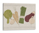 Frutas De Contorno Y Verduras Ii - Vision Studio | Cuadro decorativo de Canvas Lab