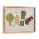 Frutas De Contorno Y Verduras Ii - Vision Studio | Cuadro decorativo de Canvas Lab
